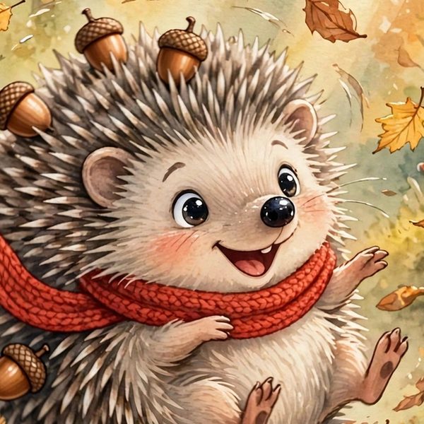 Sneak peek: acorns tumbling everywhere